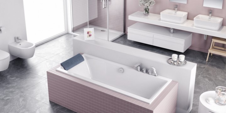 Akrylbadkar hydromassagesystem duschpaneler duschkabiner duschkar sanitetsgods-tillverkare Polen