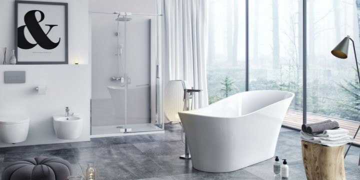 Akrylbadkar hydromassagesystem duschpaneler duschkabiner duschkar sanitetsgods-tillverkare Polen
